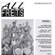 magazine front cover/all frets november-december 2014 st. louis bandjos