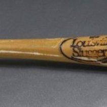 Bill Slack Game-used Autographed Baseball Bat