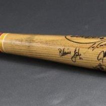 St. Catharines Stompers Autographed Baseball Bat