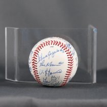 London Monarchs Autographed Baseball