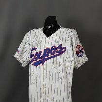 Montreal Expos Team Autographed Jersey