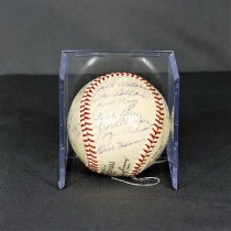 1958 Toronto Maple Leafs Autographed Baseball