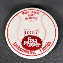 Major League Baseball Button