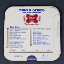 World Series Coaster