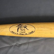 1999 CBHFM Induction Commemorative Baseball Bat
