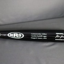 Canadian Baseball League Inaugural Season Baseball Bat