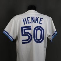 Tom Henke Game-used Home Jersey