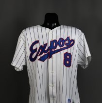 Gary Carter Autographed Expos Jersey