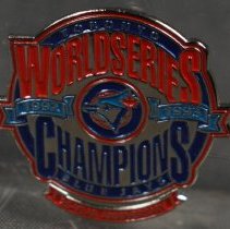 Toronto Blue Jays 1992-1993 World Series 25th Anniversary Pin