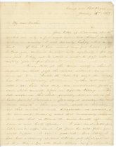 Robert H. Couper to his mother, 18 Jan1863, Port Royal, page 1