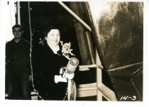 Sponsor, Ship Christening, SS James A. Wetmore, October 30, 1943