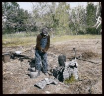 Charles Wilson Heating a Horseshoe