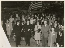 Guests, Launch Ceremony, SS Ira Nelson Morris