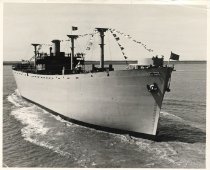 Launch of SS William B. Woods, Brunswick River