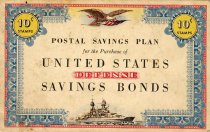 "Postal Savings Plan for the Purchase of US Defense Savings Bonds"