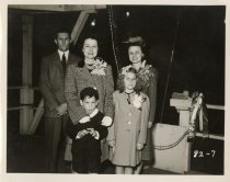 Sponsors with Guests, Launch Ceremony, SS Richard A. Van Pelt