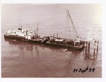 Coast Guard vessel, SMILAX, at work, dated 9/24/1979