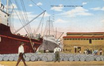 "The Docks at Brunswick, Ga."