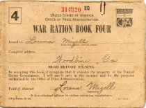 War Ration Book Four, Issued by Office of Price Administration