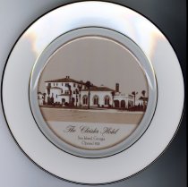 Commemorative Plate, The Cloister Hotel