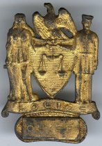 Police Chief Pin, J. A. Jones Construction Co. Inc., Brunswick Shipyard