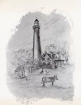 St. Simons Lighthouse by Mildred Huie