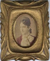 Carte de Visite, Eudora Harper Couper, Framed