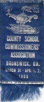 Ribbon , "County School Commissioners' Association"