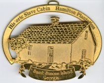 Christmas Tree Ornament, Slave Cabin, Hamilton Plantation