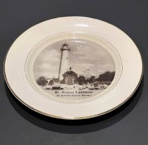 Commemorative Plate, St. Simons Lighthouse