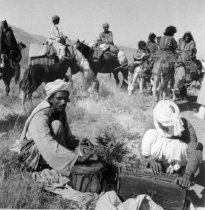 Caravan of Gypsies, East of Bala Murghab, Afghanistan,  August 1939