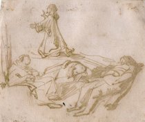 Christ on Mount of Olives