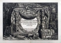 Clementi XIII P.M., frontispiece for "Antichita d'albano e di castelgandolfo"