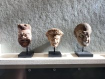 Unknown, Three Ancient Hellenistic Maskets, 2020.3.6 Front