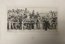 P0186, A Scene At The Derby, Adlophe Lalauze, Front