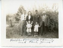 Ralph, Kenneth and family and Paul Jones