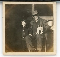 Marcellus Landers Maffett and grandson Raymond Gifford