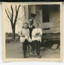 Mr. Wm Blosser, Pauline & Mildred Head