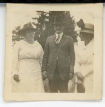 Harry Maffett ,Grace Mills, and Mollie Tillet