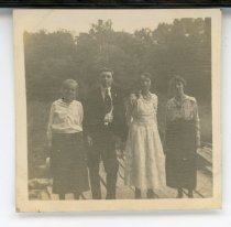 Ruby & Kathryne Maffett, Alice Miller, and Edwin Stuart