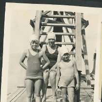 Swimmers at Paul Jones Beach