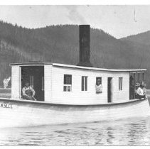 W.W. Slee 3/4 view with Slee piloting