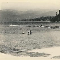 swimming at Farris Resort