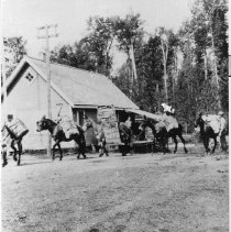 pack train at bismark RS