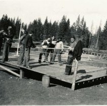 Boxing Ring at CCC Camp F-142