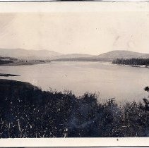 The Lake taken from the hillside