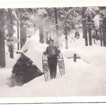 Dot Underwood on trapline tour of Two mouth creek