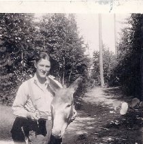 Jess underwood with mule