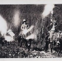 packtrain near Huges Meadows