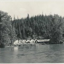 Blister Rust Crew Camp along the River